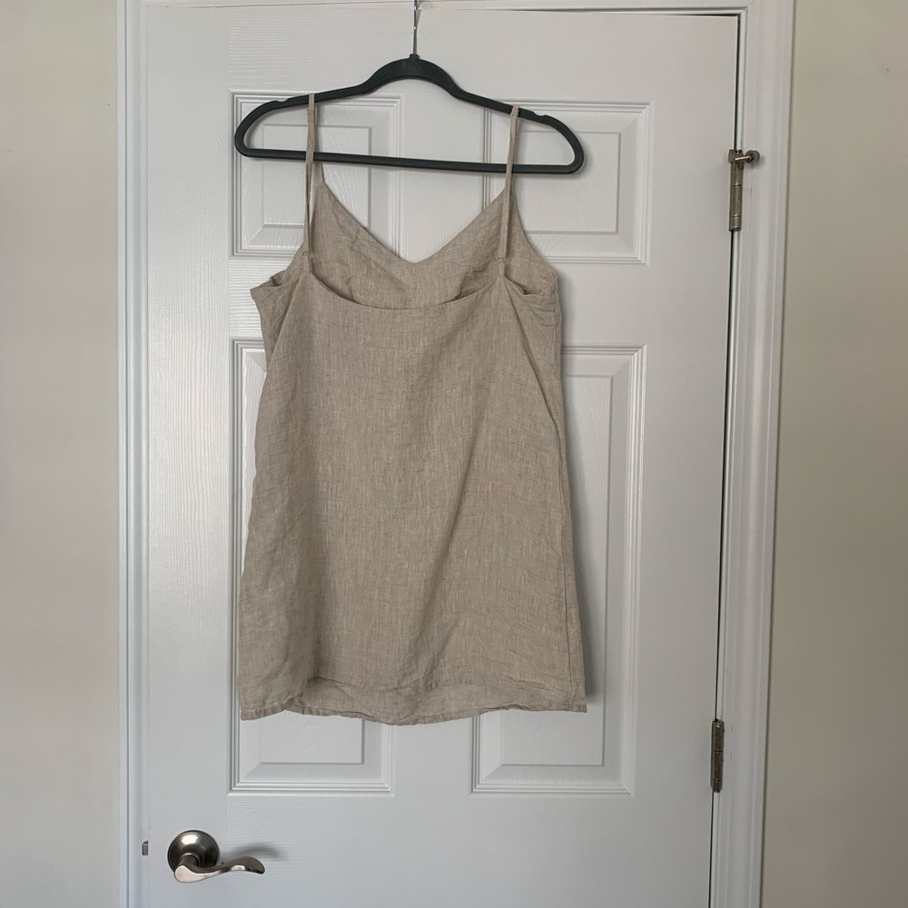 Bed Threads Oatmeal 100% French Flax Linen Slip